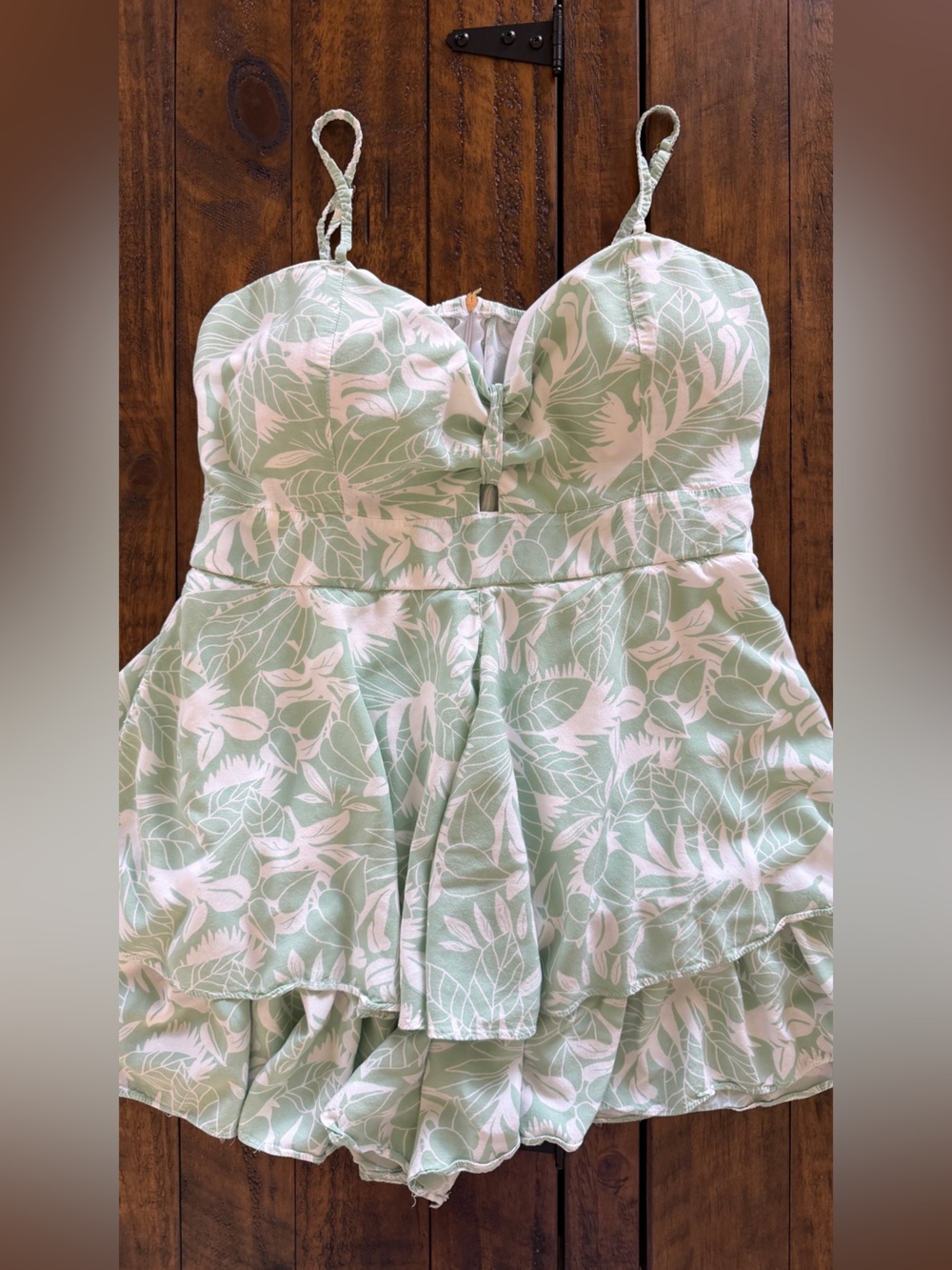 Colombian Tropical Print Romper